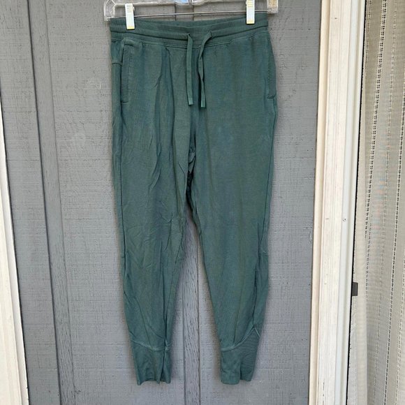 All in motion girls green/drawstring/pockets/soft joggers size 10/12 - Picture 1 of 7